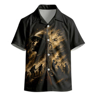 Harlem Hellfighters WWI Soldier Kid Hawaiian Shirt Vintage Military Jazz Band Artwork