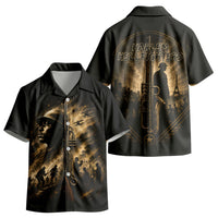 Harlem Hellfighters WWI Soldier Kid Hawaiian Shirt Vintage Military Jazz Band Artwork