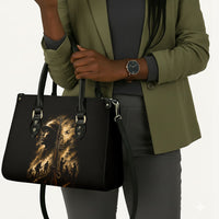 Harlem Hellfighters WWI Soldier Leather Bag Vintage Military Jazz Band Artwork