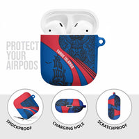 Faroe Islands AirPods Case with Viking Warrior and Longship Design - Wonder Print Shop