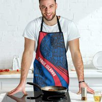 Faroe Islands Apron with Viking Warrior and Longship Design - Wonder Print Shop