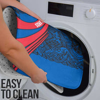 Faroe Islands Bathroom Set with Viking Warrior and Longship Design - Wonder Print Shop