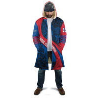 Faroe Islands Cloak with Viking Warrior and Longship Design - Wonder Print Shop