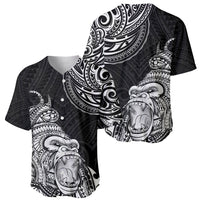 Hawaii Polynesian Baseball Jersey Gorila Tatoo Polynesian Style - Wonder Print Shop