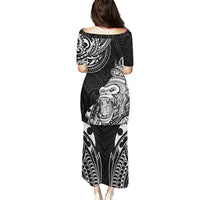 Hawaii Polynesian Puletasi Gorila Tatoo Polynesian Style - Wonder Print Shop