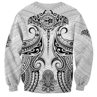 Hawaii Polynesian Sweatshirt Warrior symbol - Wonder Print Shop