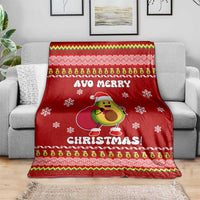 Avo Merry Christmas Blanket Xmas Holiday Patterns - Wonder Print Shop