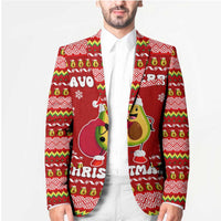 Avo Merry Christmas Blazer Xmas Holiday Patterns - Wonder Print Shop