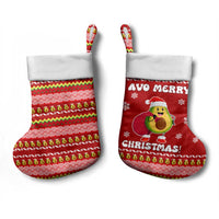 Avo Merry Christmas Stocking Xmas Holiday Patterns - Wonder Print Shop