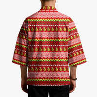 Avo Merry Christmas Kimono Xmas Holiday Patterns - Wonder Print Shop