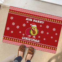 Avo Merry Christmas Rubber Doormat Xmas Holiday Patterns - Wonder Print Shop