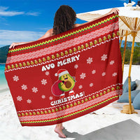 Avo Merry Christmas Sarong Xmas Holiday Patterns - Wonder Print Shop