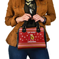 Avo Merry Christmas Shoulder Handbag Xmas Holiday Patterns - Wonder Print Shop