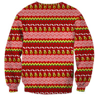 Avo Merry Christmas Sweatshirt Xmas Holiday Patterns - Wonder Print Shop