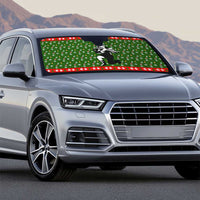 Awesome Firefighter Christmas Auto Sun Shade Xmas Holiday Patterns - Wonder Print Shop