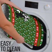 Awesome Firefighter Christmas Bathroom Set Xmas Holiday Patterns - Wonder Print Shop