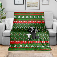 Awesome Firefighter Christmas Blanket Xmas Holiday Patterns - Wonder Print Shop