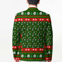 Awesome Firefighter Christmas Blazer Xmas Holiday Patterns - Wonder Print Shop