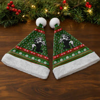 Awesome Firefighter Christmas Santa Hat Xmas Holiday Patterns - Wonder Print Shop