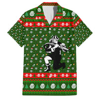 Awesome Firefighter Christmas Hawaiian Shirt Xmas Holiday Patterns - Wonder Print Shop