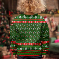 Awesome Firefighter Christmas Kid Ugly Christmas Sweater Xmas Holiday Patterns - Wonder Print Shop