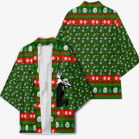 Awesome Firefighter Christmas Kimono Xmas Holiday Patterns - Wonder Print Shop