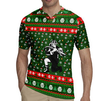 Awesome Firefighter Christmas Rugby Jersey Xmas Holiday Patterns - Wonder Print Shop