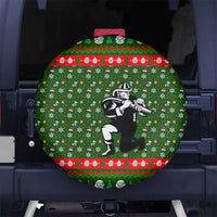 Awesome Firefighter Christmas Spare Tire Cover Xmas Holiday Patterns - Wonder Print Shop