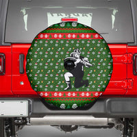 Awesome Firefighter Christmas Spare Tire Cover Xmas Holiday Patterns - Wonder Print Shop