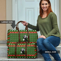 Awesome Firefighter Christmas Travel Bag Xmas Holiday Patterns - Wonder Print Shop