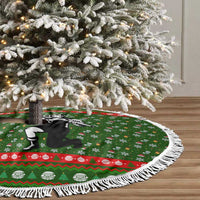 Awesome Firefighter Christmas Tree Skirt Xmas Holiday Patterns - Wonder Print Shop
