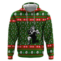 Awesome Firefighter Christmas Zip Hoodie Xmas Holiday Patterns - Wonder Print Shop