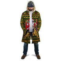 Awesome German Shepherd Dog Santa Claus Christmas Cloak Xmas Holiday Patterns - Wonder Print Shop