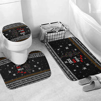 Ballet Pointe Christmas Design Bathroom Set Xmas Holiday Patterns - Wonder Print Shop