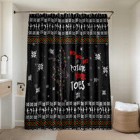 Ballet Pointe Christmas Design Bathroom Set Xmas Holiday Patterns - Wonder Print Shop