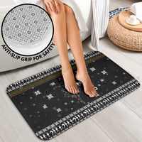 Ballet Pointe Christmas Design Bathroom Set Xmas Holiday Patterns - Wonder Print Shop