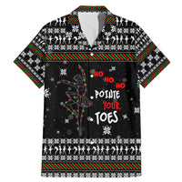 Ballet Pointe Christmas Design Family Matching Mermaid Dress and Hawaiian Shirt Xmas Holiday Patterns - Wonder Print Shop