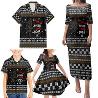 Ballet Pointe Christmas Design Family Matching Puletasi and Hawaiian Shirt Xmas Holiday Patterns - Wonder Print Shop