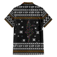 Ballet Pointe Christmas Design Family Matching Puletasi and Hawaiian Shirt Xmas Holiday Patterns - Wonder Print Shop