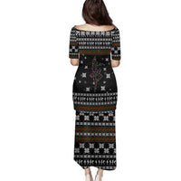 Ballet Pointe Christmas Design Family Matching Puletasi and Hawaiian Shirt Xmas Holiday Patterns - Wonder Print Shop