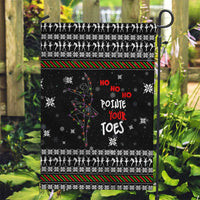 Ballet Pointe Christmas Design Garden Flag Xmas Holiday Patterns - Wonder Print Shop