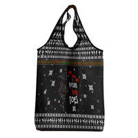 Ballet Pointe Christmas Design Grocery Bag Xmas Holiday Patterns - Wonder Print Shop