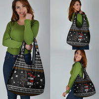 Ballet Pointe Christmas Design Grocery Bag Xmas Holiday Patterns - Wonder Print Shop