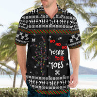 Ballet Pointe Christmas Design Hawaiian Shirt Xmas Holiday Patterns - Wonder Print Shop