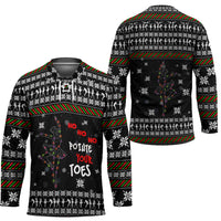 Ballet Pointe Christmas Design Hockey Jersey Xmas Holiday Patterns - Wonder Print Shop