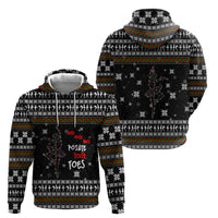 Ballet Pointe Christmas Design Hoodie Xmas Holiday Patterns - Wonder Print Shop