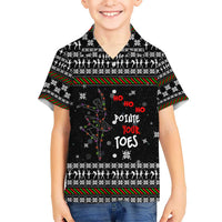 Ballet Pointe Christmas Design Kid Hawaiian Shirt Xmas Holiday Patterns - Wonder Print Shop