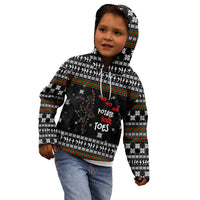 Ballet Pointe Christmas Design Kid Hoodie Xmas Holiday Patterns - Wonder Print Shop
