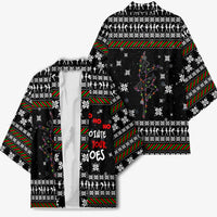 Ballet Pointe Christmas Design Kimono Xmas Holiday Patterns - Wonder Print Shop