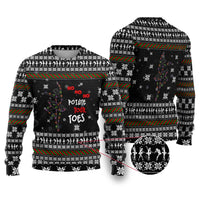 Ballet Pointe Christmas Design Ugly Christmas Sweater Xmas Holiday Patterns - Wonder Print Shop